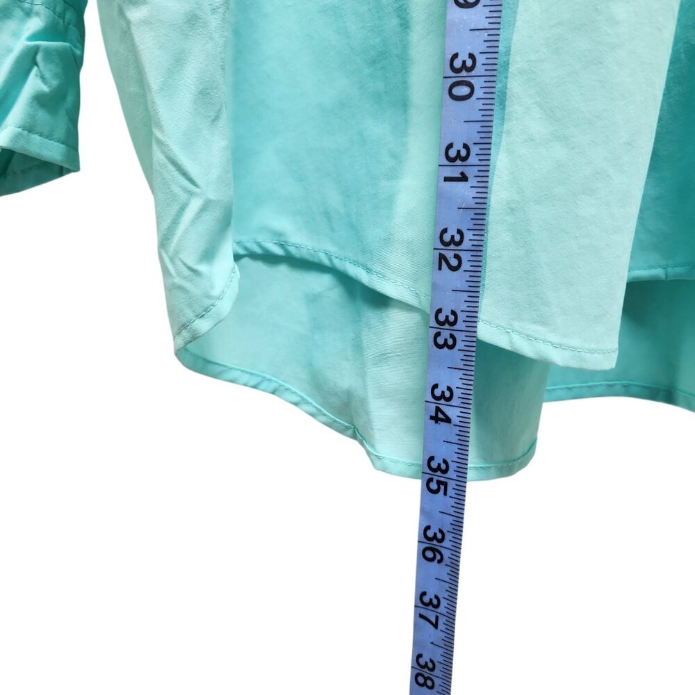 Columbia mens PFG Bahama II UPF 50 Long Sleeve Fishing Shirt Size XXL Mint Green - Picture 6 of 9